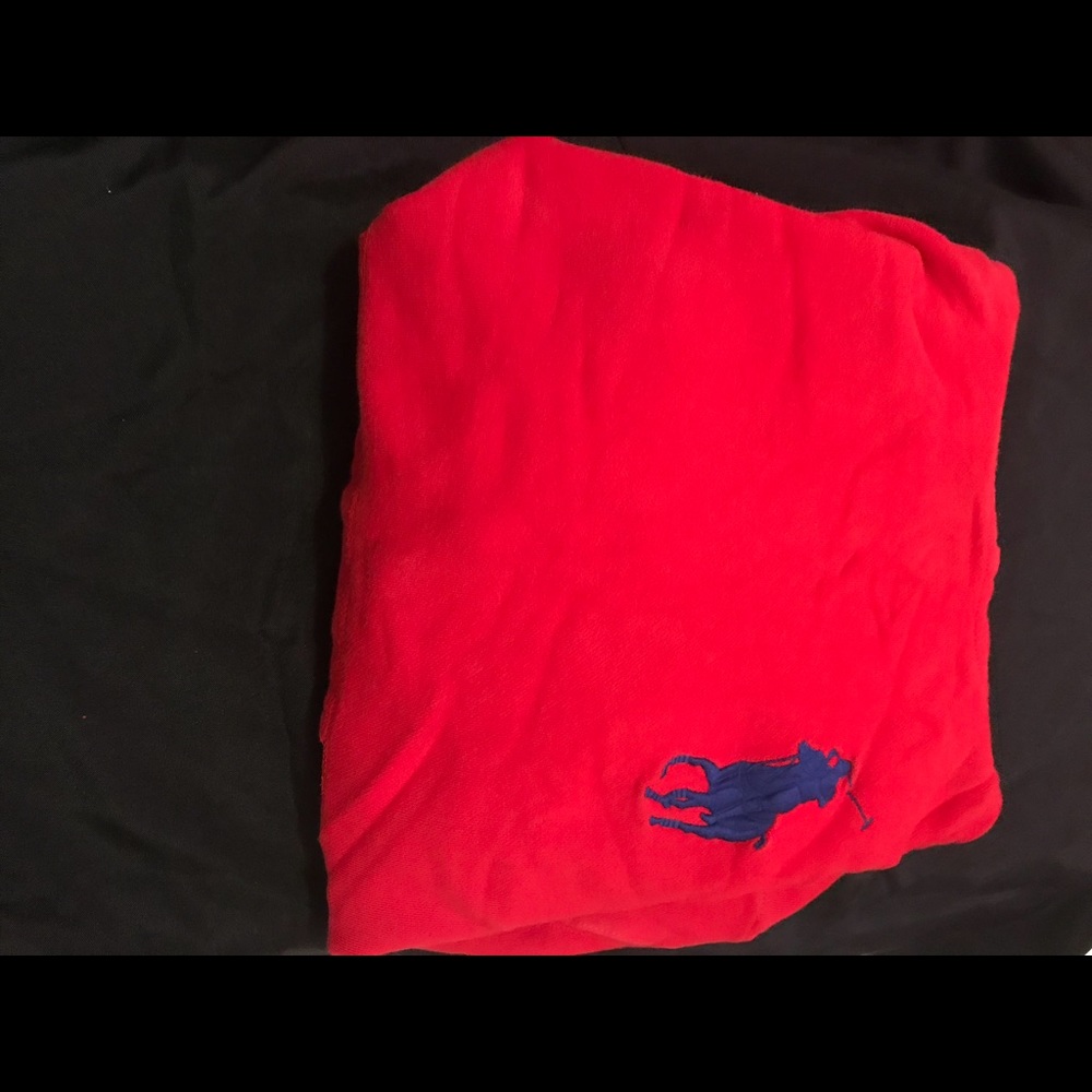 Big boys hooded polo Ralph Lauren sweatshirt